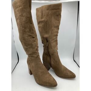 Universal Thread Womens Junie Tall Boots 90975015 Taupe Brown 7.5M